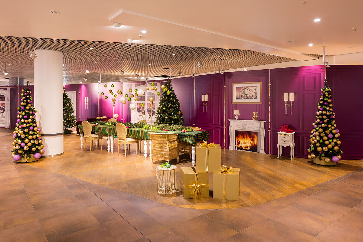 Bild 2 Weihnachtsecke im Gerngross